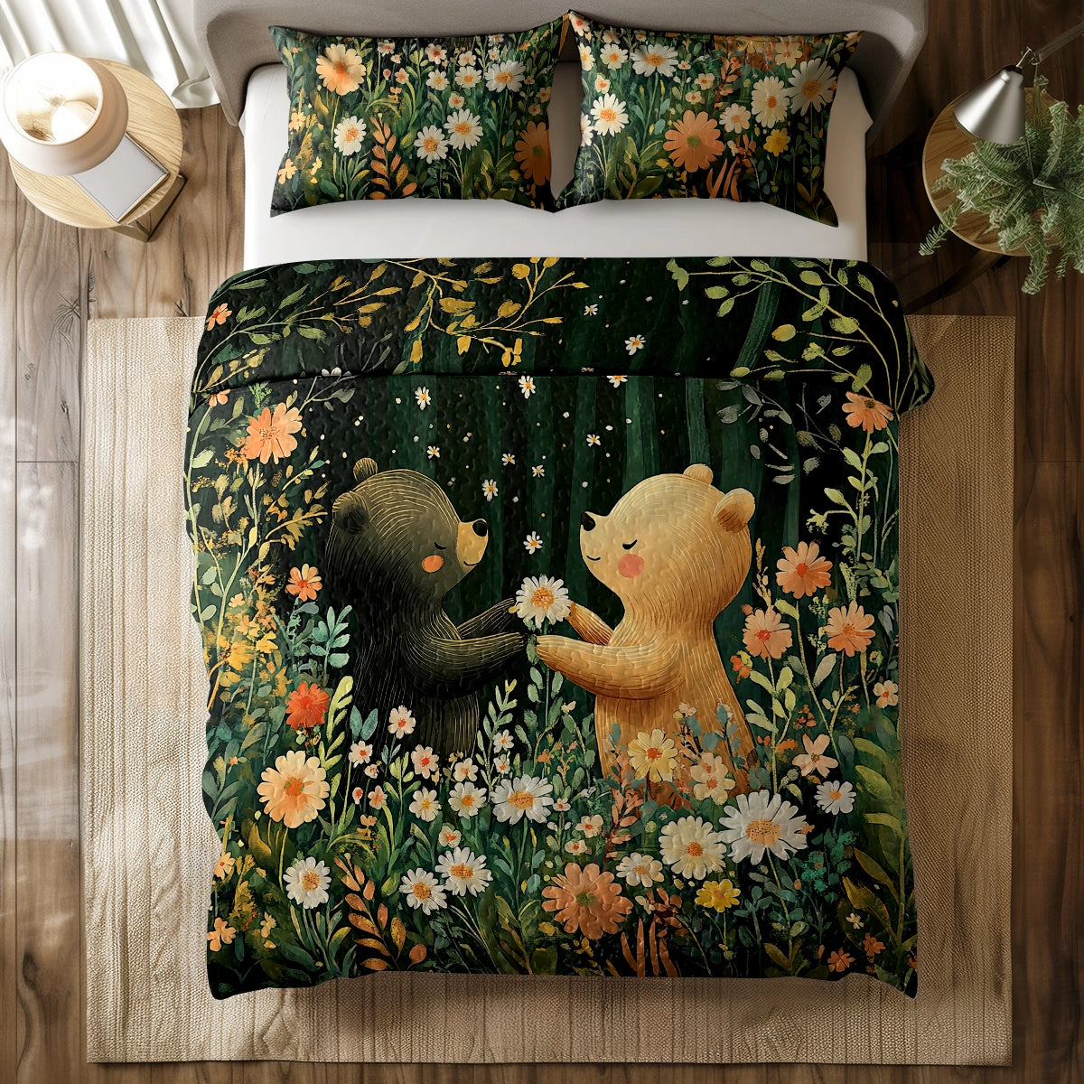 Shineful All Season Quilt 3-Piece Set - Bear Hugs