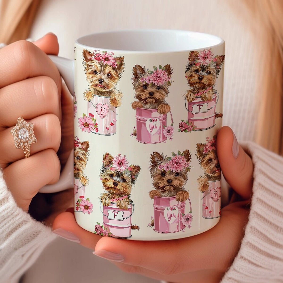 Shineful Ceramic Mug Yorkie Delight