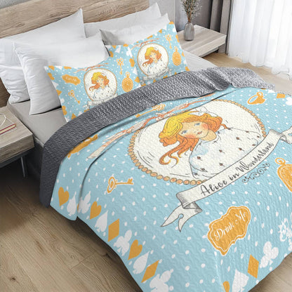 Shineful All Season Quilt 3-Piece Set Wonderland Whispers