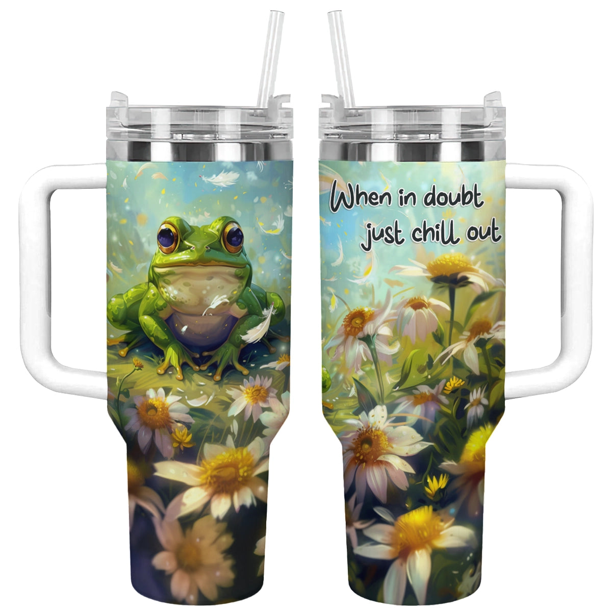 Shineful Tumbler Chill Out Frog