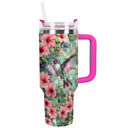 Shineful Tumbler Hummingbird Hibiscus