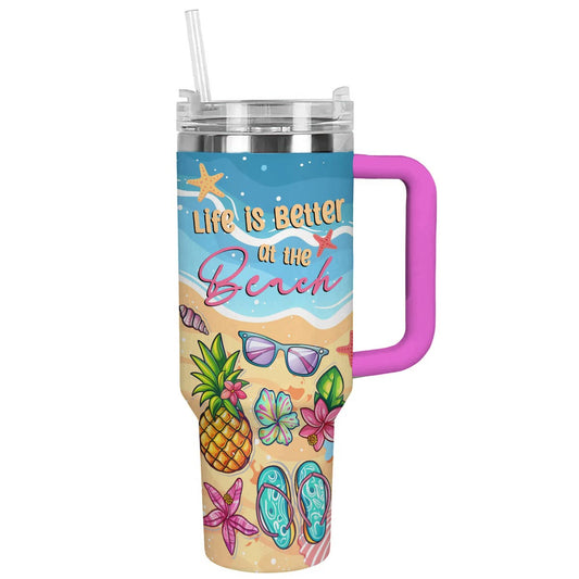 Shineful Tumbler Life Is Better At The Beach