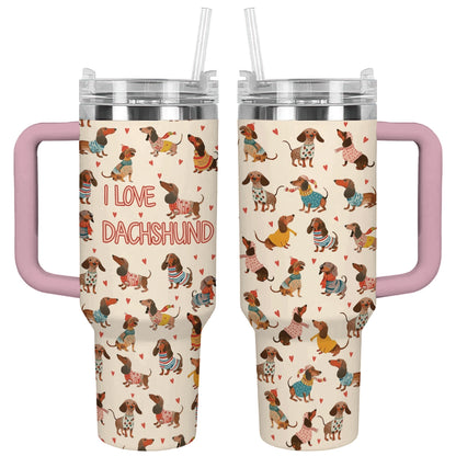 Shineful Tumbler Adorable Dachshund