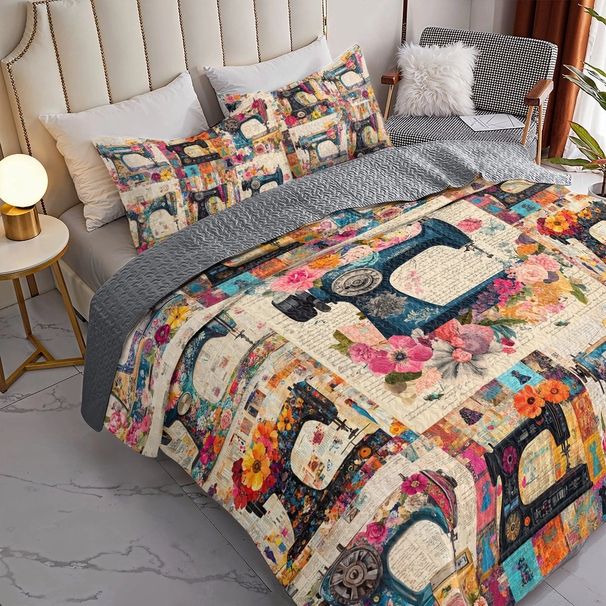 Shineful All Season Quilt 3-Piece Set  Sewing Delight