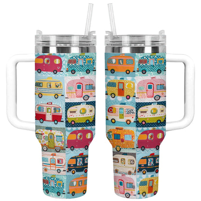 Shineful Tumbler Joyful Camper