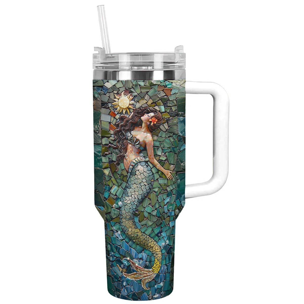 Shineful Tumbler Mermaid Mosaic