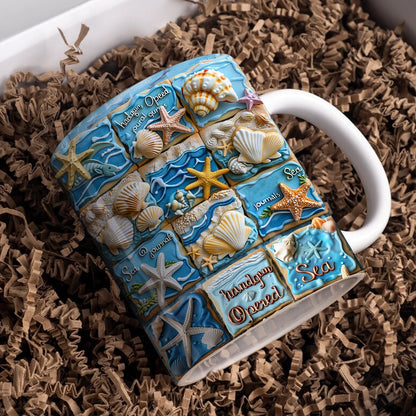 Shineful Ceramic Mug Beautiful Of Sea