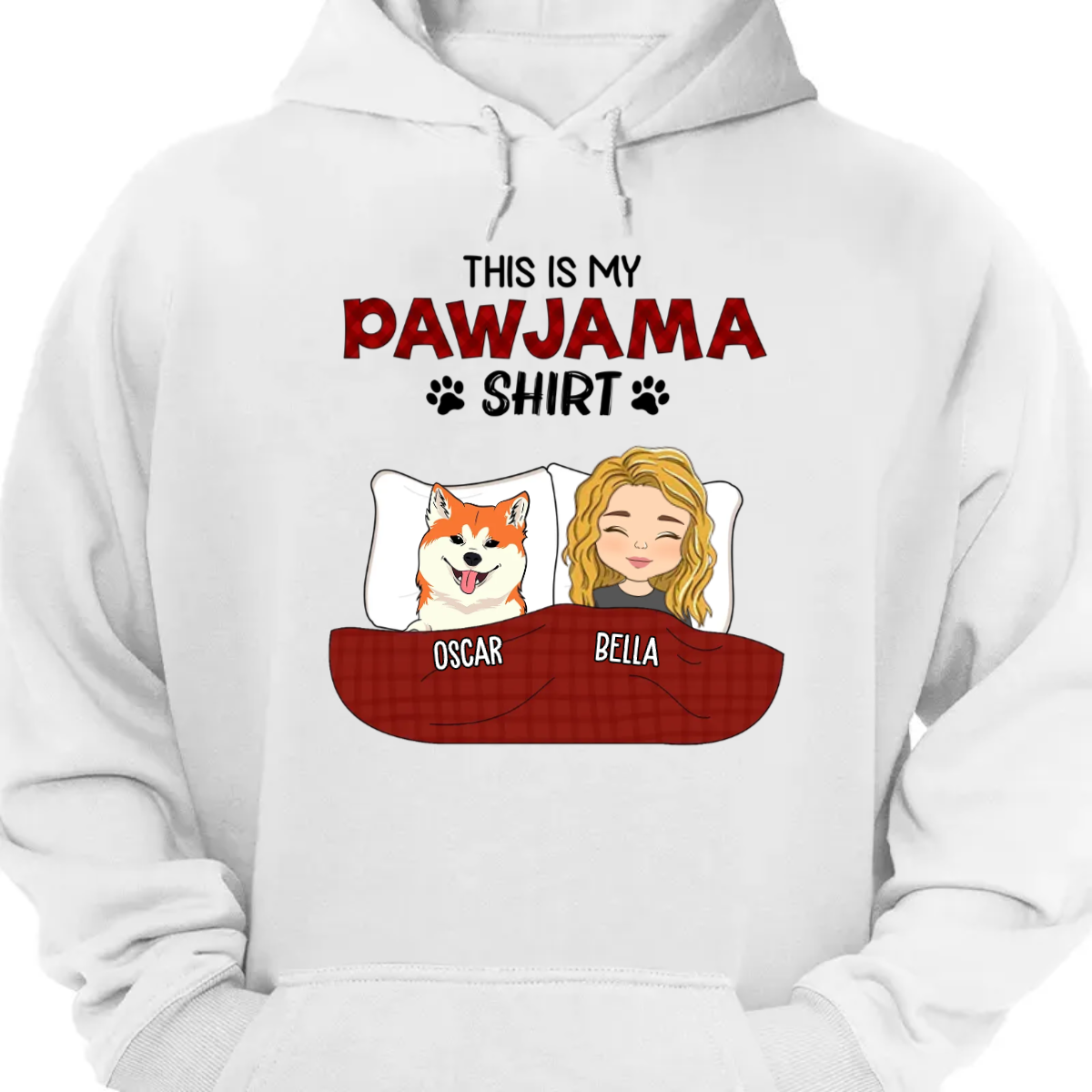 Shineful Pawjama Shirt - Personalized Unisex T-Shirt