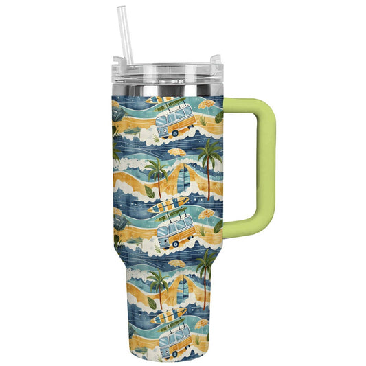 Shineful Tumbler Coastal Vibes Getaway