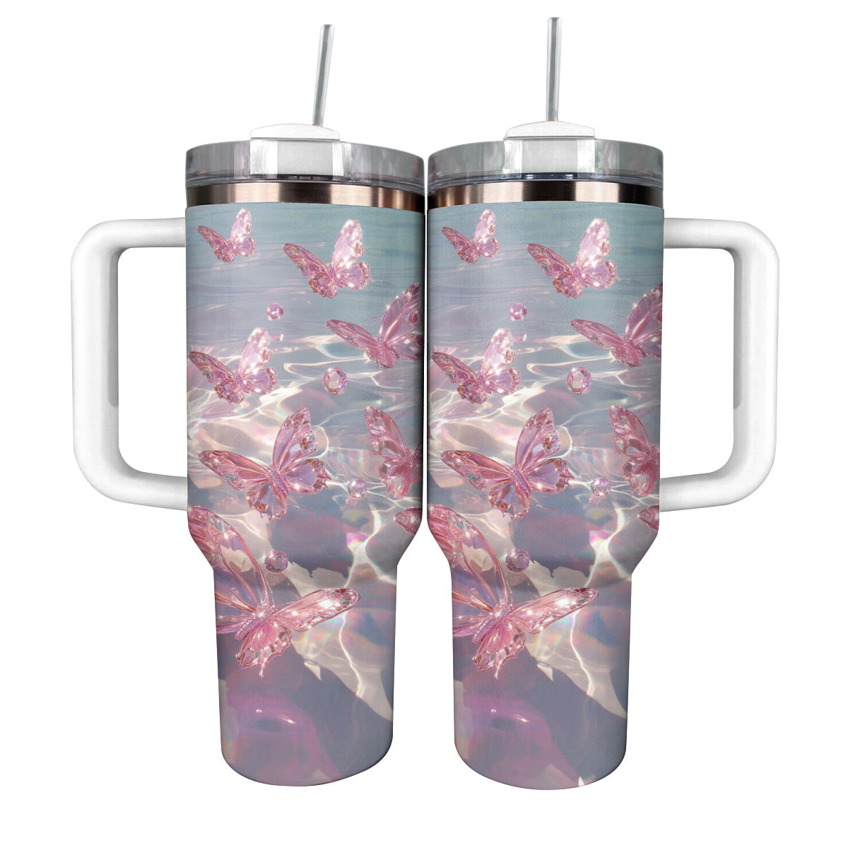 Shineful Tumbler Sparkling Butterfly