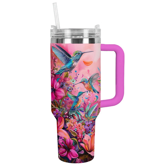 L'oiseau Shineful Tumbler embrasse la floraison