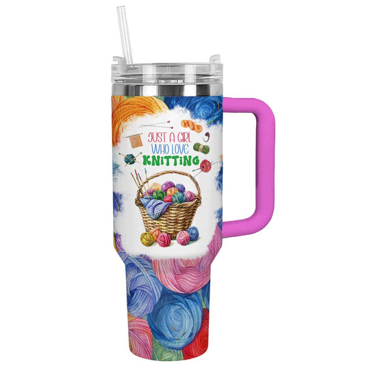 Shineful Tumbler Knitting Lover