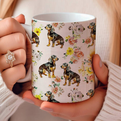 Shineful Ceramic Mug Dachshund Vintage