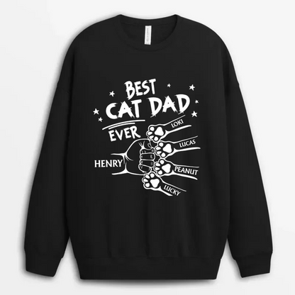 T-shirt unisexe personnalisé Shineful Best Dog Dad Ever Hand Punch