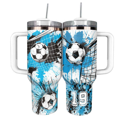 Shineful Tumbler Soccer Persionalized