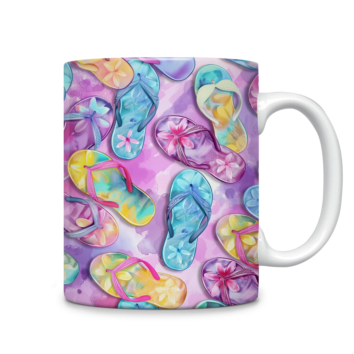 Tasse en céramique brillante Flipflop Fantasy