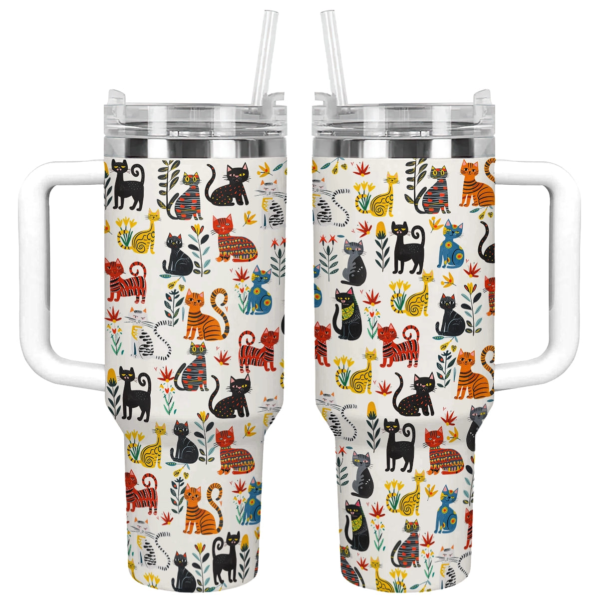 Shineful Tumbler Cute Whimsical Cat