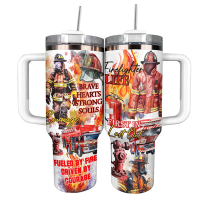 Shineful Tumbler Firefighter Spirit