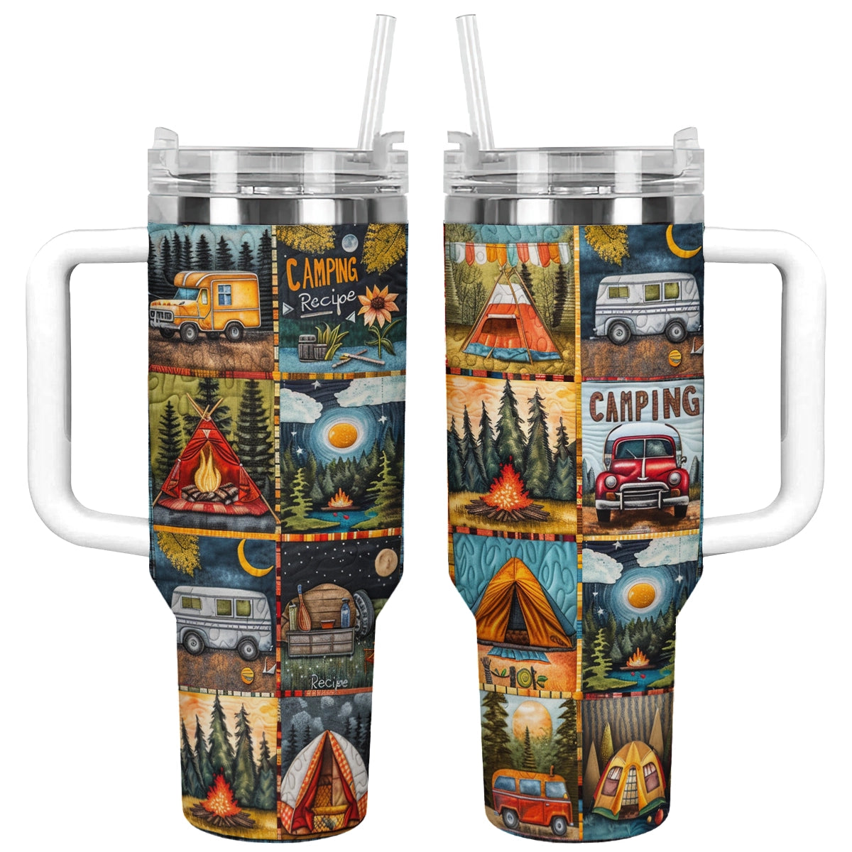 Shineful Tumbler Camping Wilderness Retreat