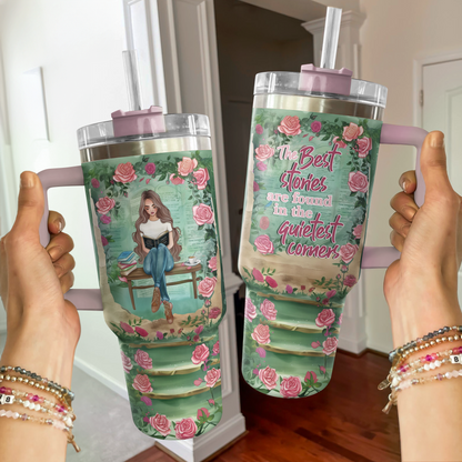 Shineful Personalized Tumbler Serenity Reader