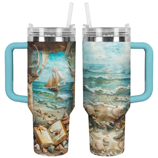 Shineful Tumbler Maritime Muses Leseabenteuer