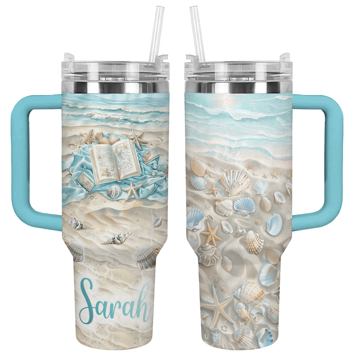 Shineful Tumbler Personalized Reading Lover Beach Lover Dreamy