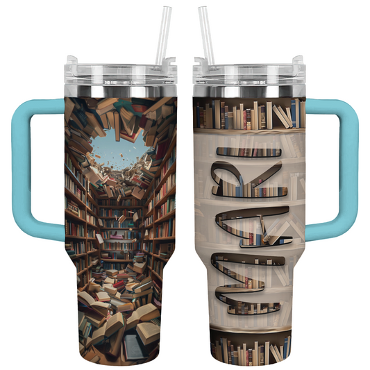 Shineful Tumbler Personalized Book Lover Reading Enthusiast KL30