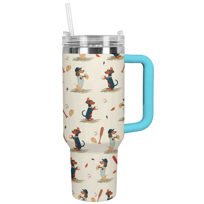 Shineful Tumbler Dackel Baseball Buddies