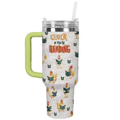 Shineful Tumbler Lesen Huhn Liebhaber Glucksen Wenn Sie lesen