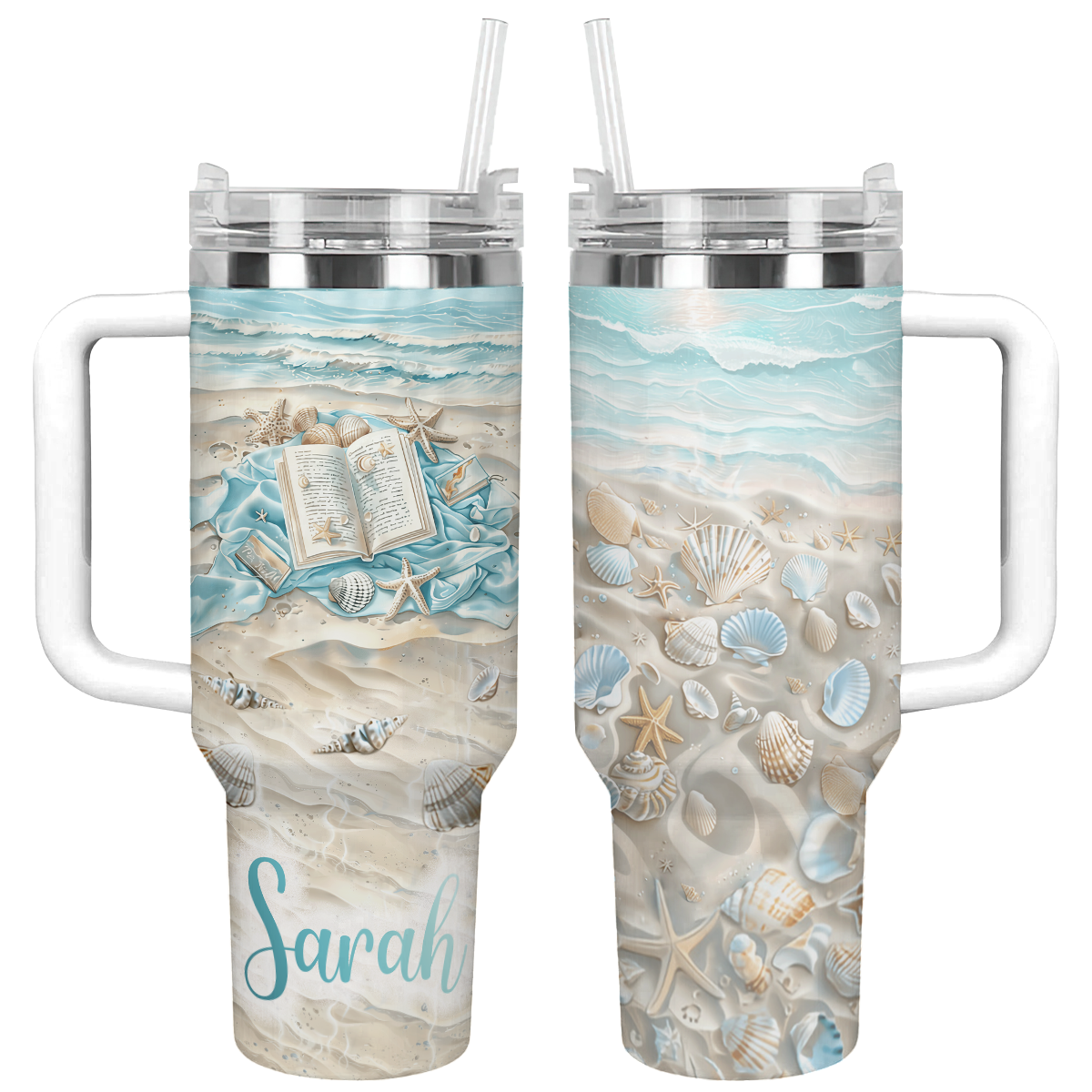 Shineful Tumbler Personalized Reading Lover Beach Lover Dreamy