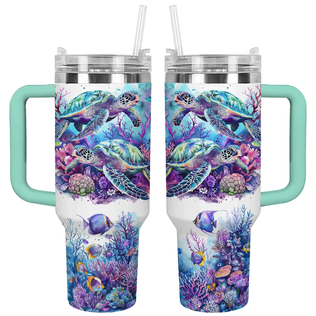 Shineful Tumbler Coral Reef Turtle