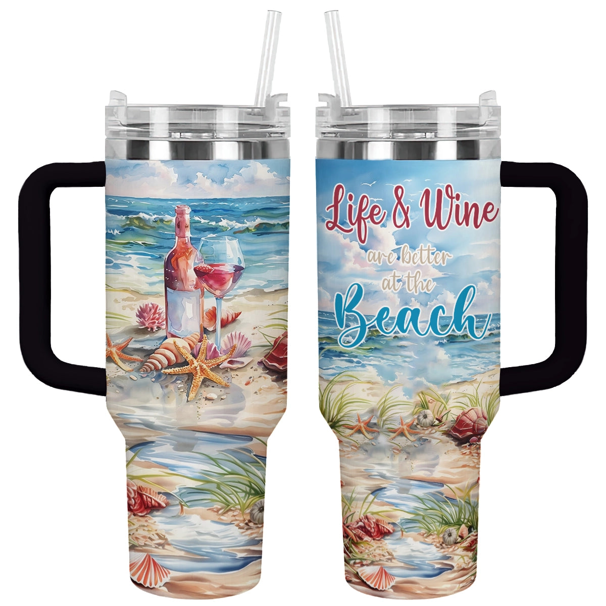 Shineful Tumbler Life & Wine