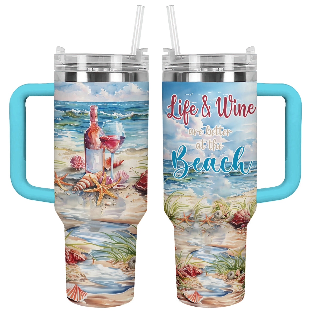 Shineful Tumbler Life & Wine