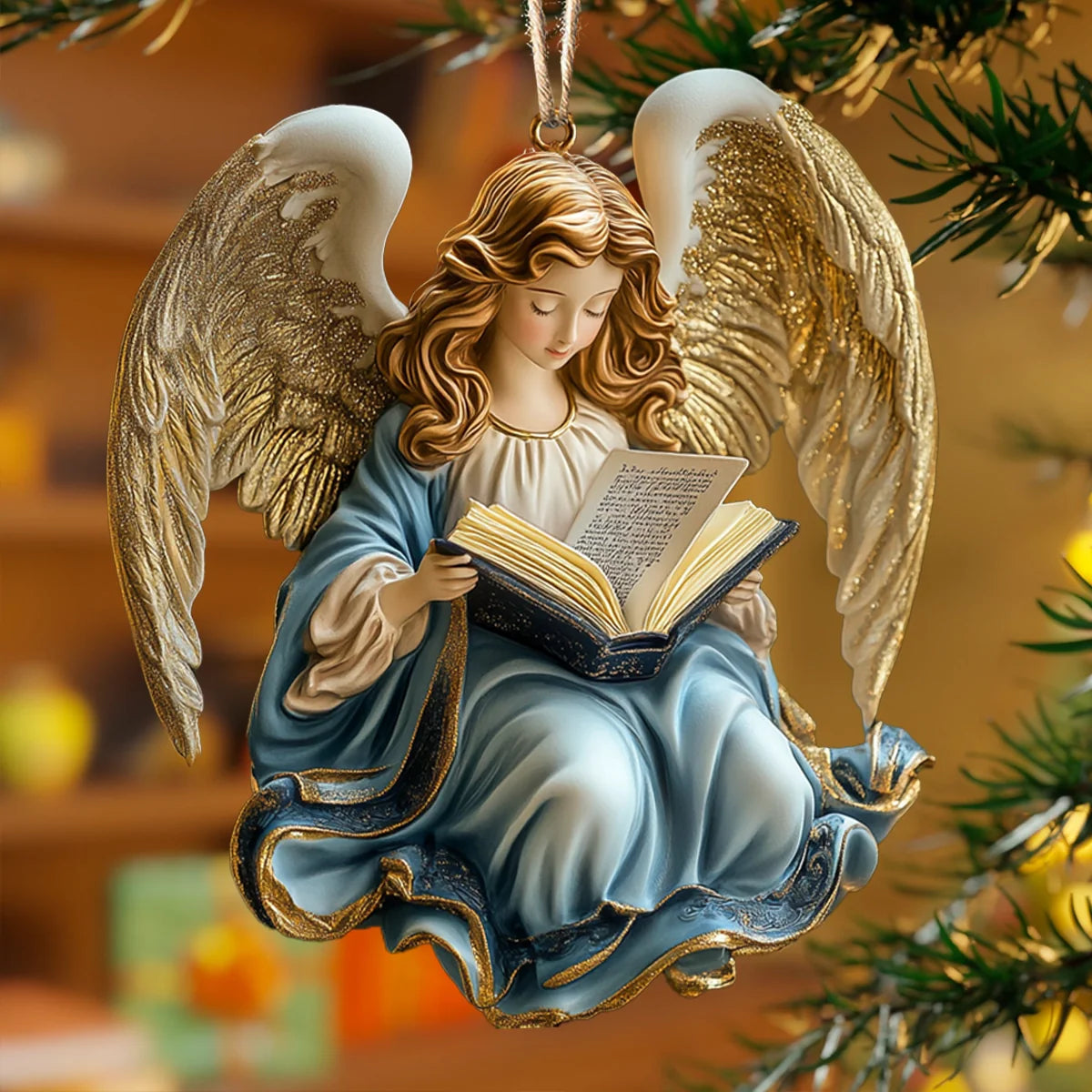 Shineful 2D Acrylic Ornament Angel's Embrace