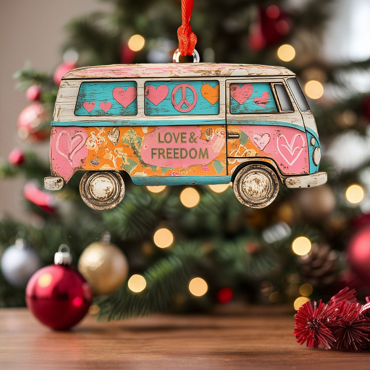 Shineful 2D Acrylic Ornament - Van Life Vibes