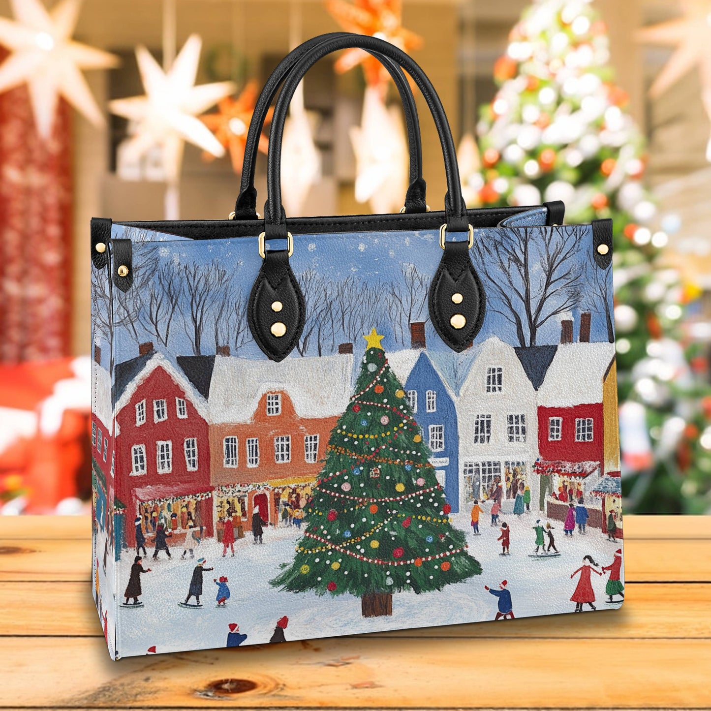 Shineful Leather Bag Christmas Fetival