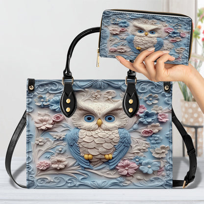 Shineful Leather Bag Floral Wisdom