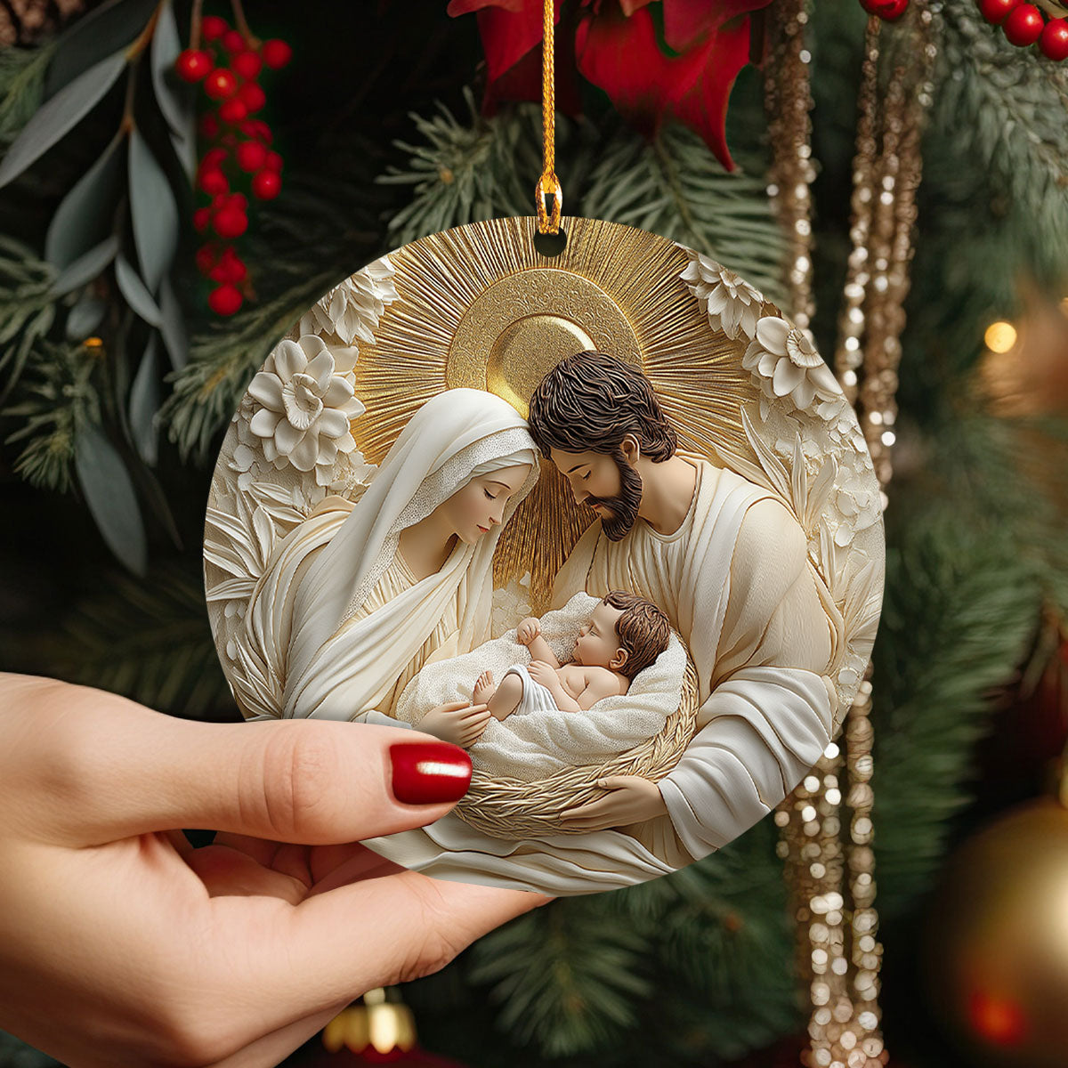 Shineful 2D Acrylic Ornament - Holy Family