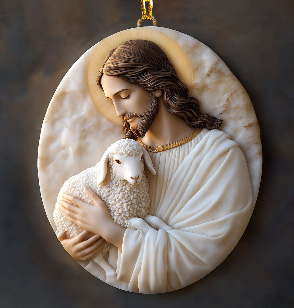 Shineful 2D Acrylic Ornament In God's Arms