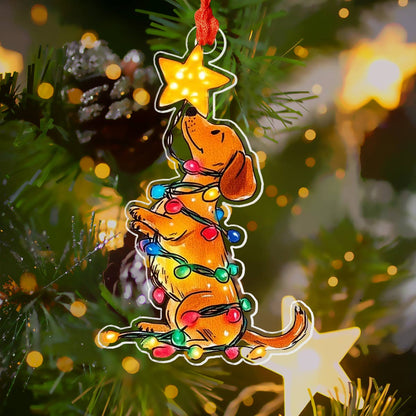 Shineful 2D Acrylic Ornament Festive Friend