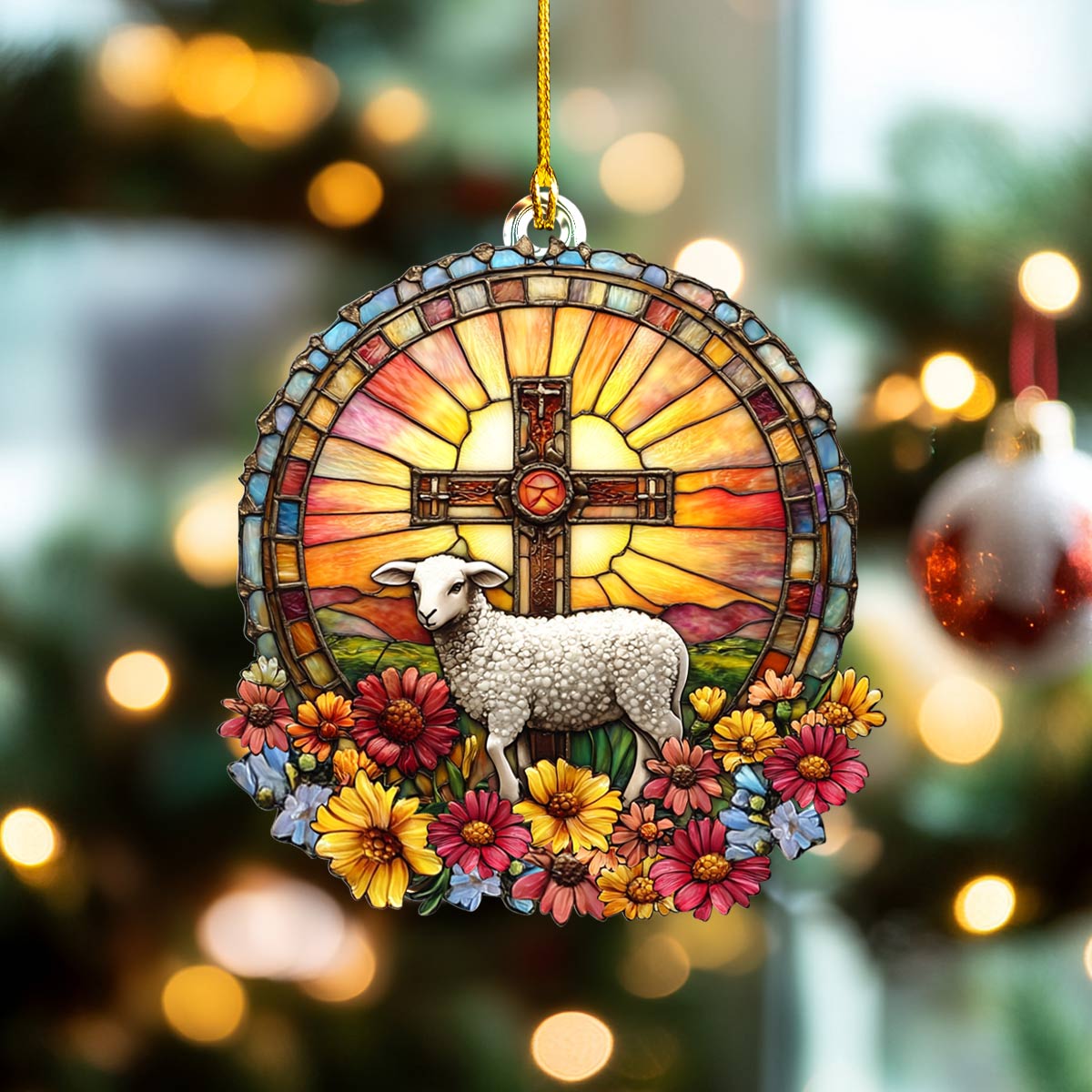 Shineful 2D Acrylic Ornament Lamb of Grace