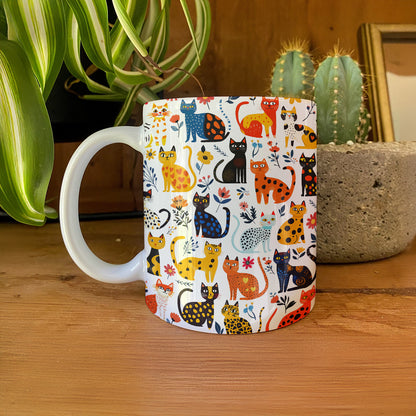 Shineful Ceramic Mug The Meowgical Parade