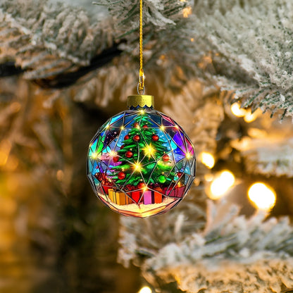 Shineful Acrylic Ornament Twinkle Prism Christmas Tree