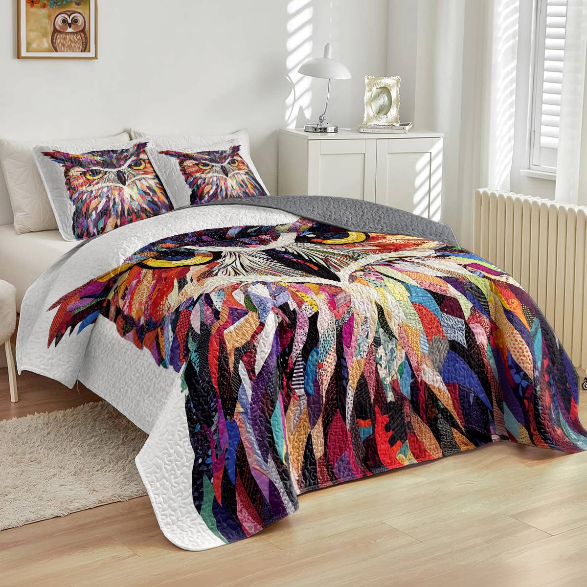 Shineful All Season Quilt 3-Piece Set - The Colorful Gaze