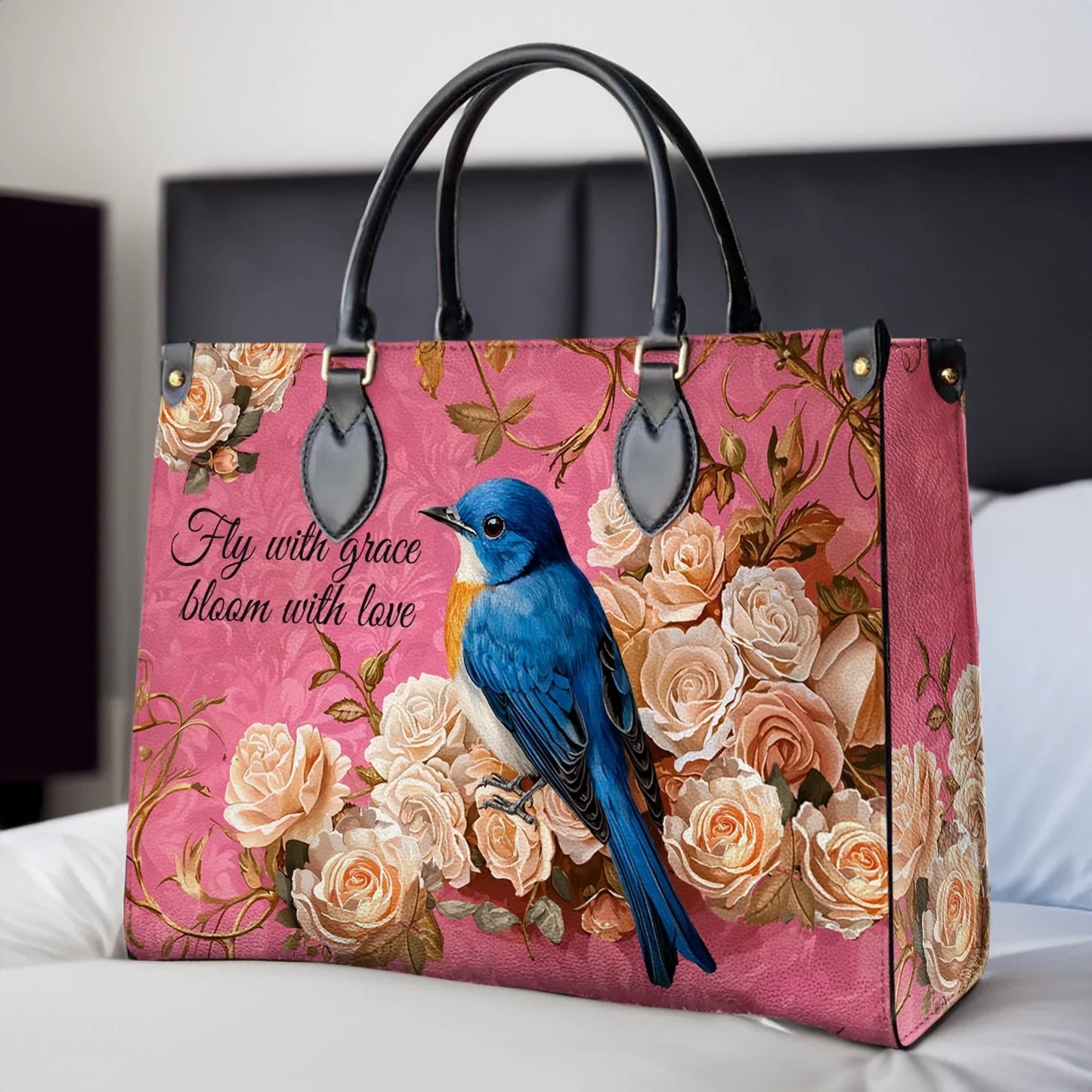 Shineful Leather Bag Bluebird Elegance