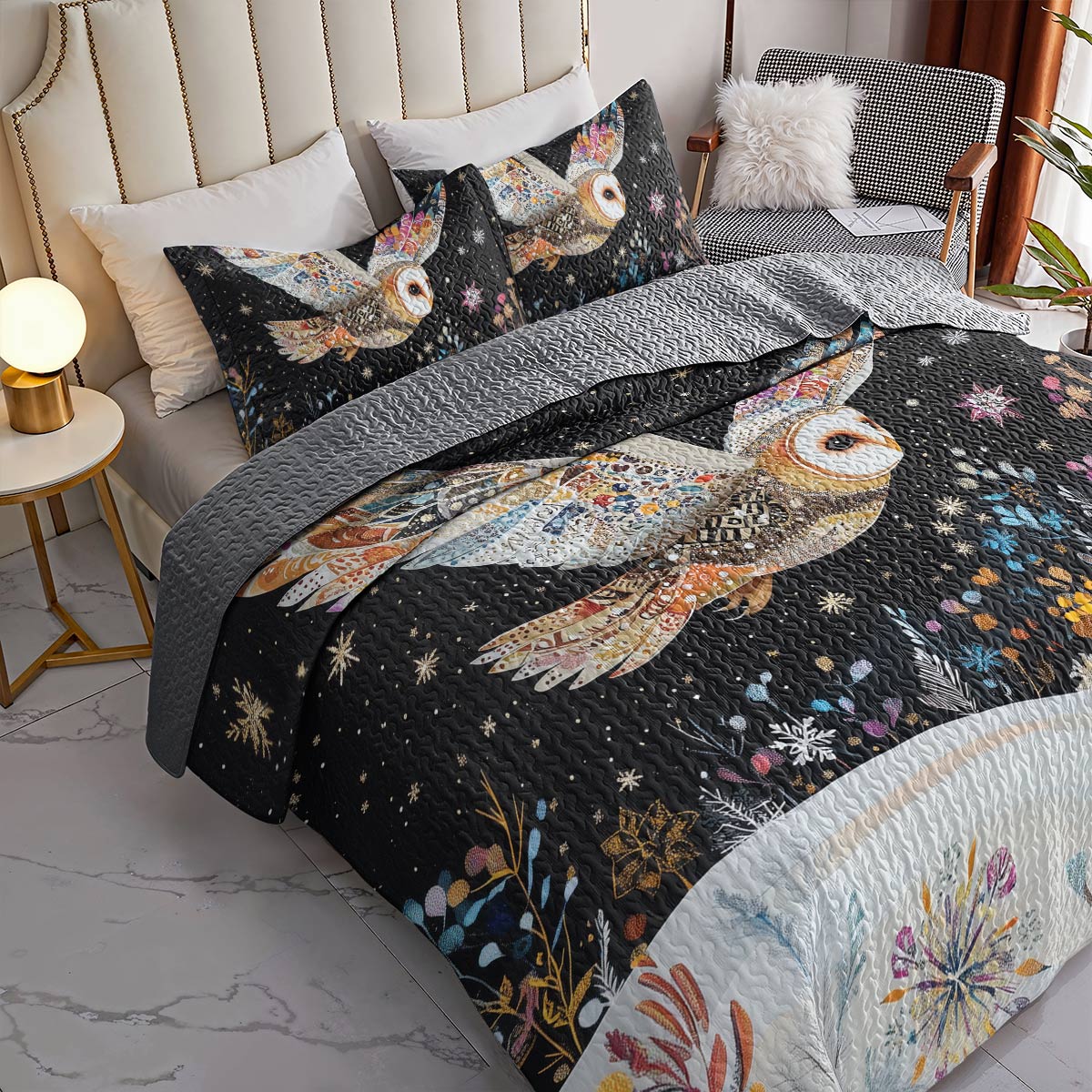 Shineful All Season Quilt 3-Piece Set - Mystic Flight