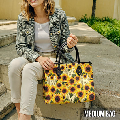 Shineful Leather Bag Sunflower Legacy - Grandma, Mom & Daughter Edition