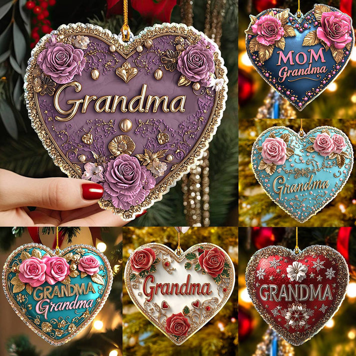 Shineful Acrylic Ornament Happy Christmas Grandma