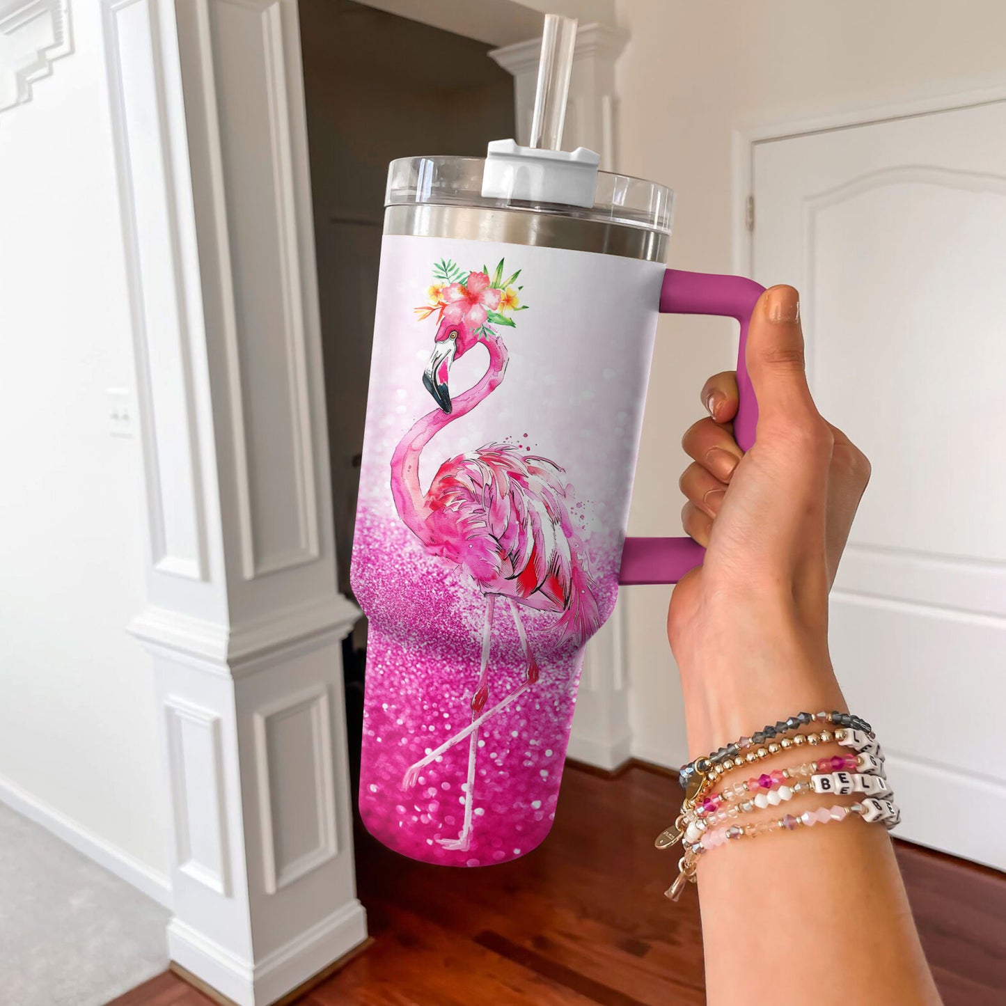 Shineful Tumbler Blink Flamingo