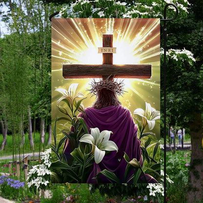 Shineful Garden Flag 12" x 18" Crown of Thorns